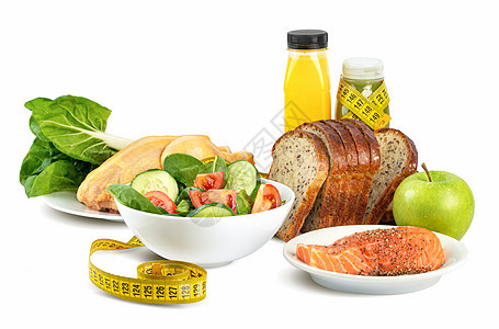 健康饮食食品蔬菜食物午餐菠菜沙拉果汁菜单排毒营养水果图片