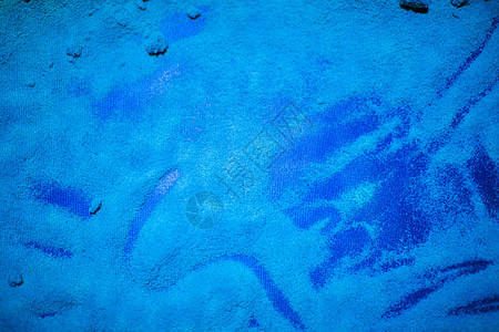 蓝色散沙背景 彩色沙子和彩色粉末背景图片