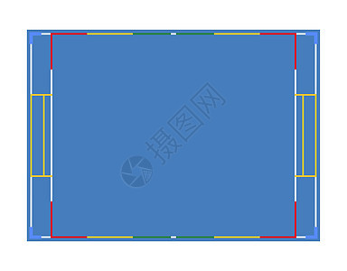 水球场象形图矢量说明图片