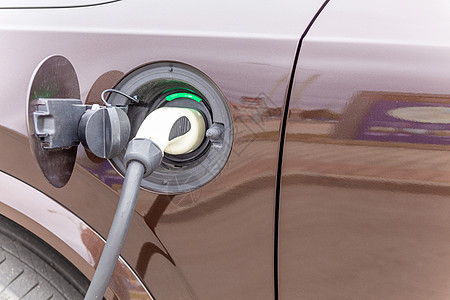 电力供应连接到电动车 充电至电池车站收费技术充电器能源电缆插座充值燃料发动机图片