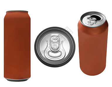 单打独斗的白种背景上啤酒罐产品酒吧材料食物苏打小样啤酒回收包装图片