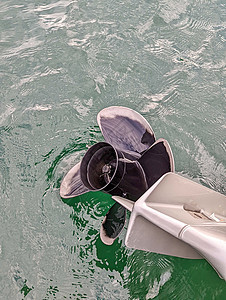 舷外机发动机马达螺旋桨奢华运输海景金属钓鱼驾驶车辆巡航燃料汽艇图片