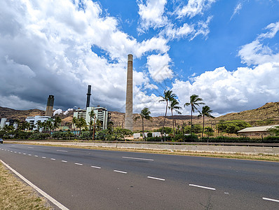 Oahuhawaii电力发电厂图片