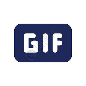GIF 黑色字形 ui 图标背景图片