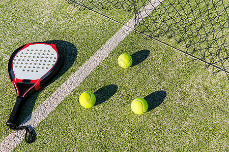 网球 球和网上打球图片