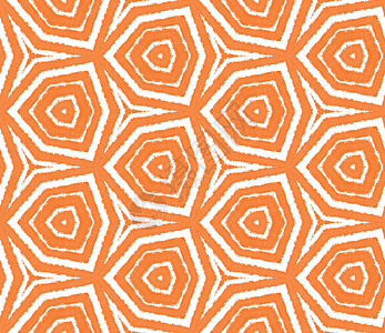 纹质条纹模式 橙色对称水彩正方形艺术内衣晴天奖章瑜伽装饰品绑腿瓷砖图片