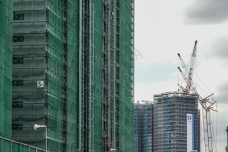 奥林匹克运动员村建筑景观设施建筑学业务街景工地晴天机构摩天大楼建筑群房子图片