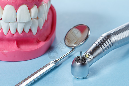 蓝本牙齿牙牙牙牙眼护理牙科工具假牙乐器卫生教育医生口腔科空腔手机石膏矫正图片