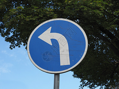左转符号信号安全街道运输过境标志交通警告旅行监管图片