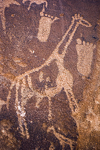 推菲尔方丹冒险洞穴石头衬套世界岩画地标考古学艺术文化图片
