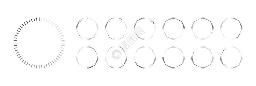 循环加载缓冲图标矢量速度互联网圆圈菜单数据时间动画片指标按钮网络背景图片