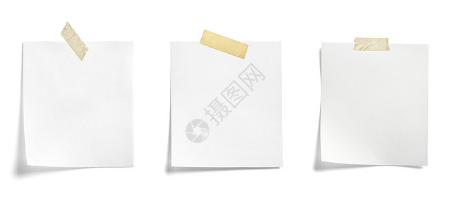 白空页面标签粘贴胶卷磁带ECN 9WG IIICRP 1笔记纸空白笔记本绘画邮政胶带木板商业白色公告图片