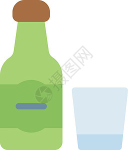 葡萄酒插图瓶子玻璃标识创造力酒精液体横幅酒吧曲线背景图片