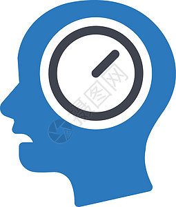 脑意识时间乐器小时插图商业手表产品科学圆圈金融图片