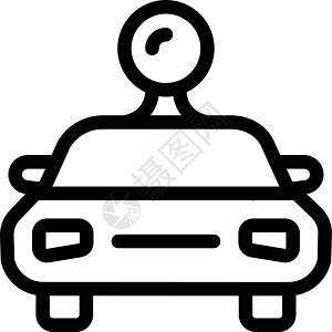 汽车标识网络无人驾驶驾驶服务速度控制技术车辆插图背景图片