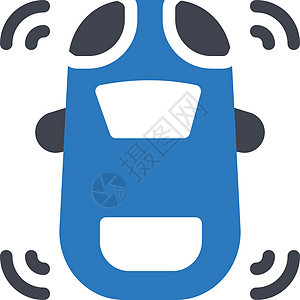 自驾驶技术互联网驾驶安全无人驾驶雷达司机插图传感器控制背景图片