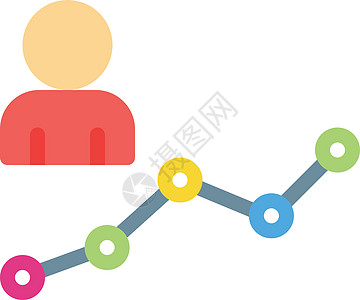 用户生长报告进步信息统计插图技术图表网络网站图片
