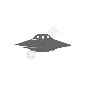 UFO 图标标志标识设计插图现象技术科学飞船艺术外星人行星宇宙卫星星系图片