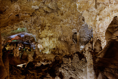 卡尔斯巴德洞穴矿物纳米碳酸钙编队房间钟乳石地质学石灰石地标石笋图片