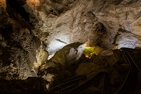 卡尔斯巴德洞穴纳米钟乳石岩石碳酸钙地标房间地方地质学矿物石灰石图片