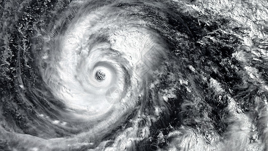 飓风之眼 在黑色背景上的飓风 地球上空的台风 5级超强台风 从外太空看 美国国家航空航天局提供的这张图片的元素雷雨宇宙天气海岸气图片