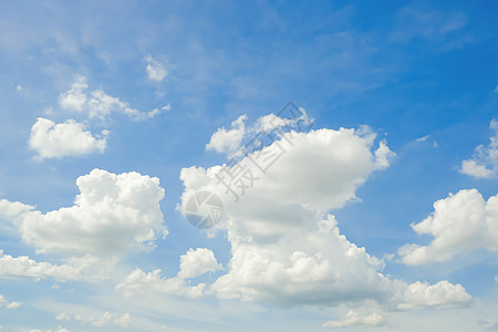 全景蓝天空 有微小白云 自然的季节性背景空气气氛晴天环境天气天空蓝天场景多云白色图片