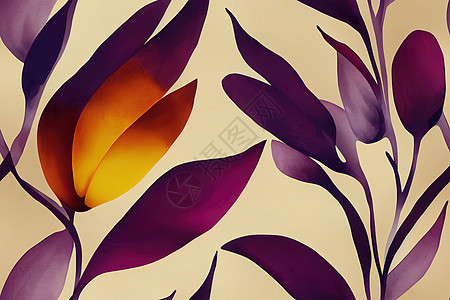 优雅的花卉模式 没有缝合的抽象花朵和叶子天蓝色链子插图牡丹蛇皮兰花印花运动服玫瑰艺术图片