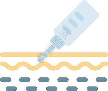 皮肤治疗注射插图医生标识皮肤科表皮刺激注射器血小板图片