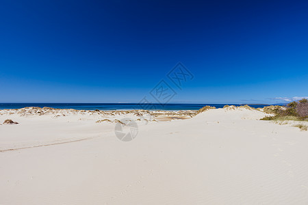 澳大利亚的Peron Dunes海滩晴天天堂海洋爬坡岬角海岸岩石假期天空图片