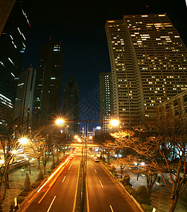 新宿夜景图片