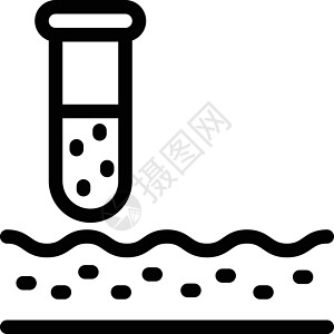 实验室叶子烧瓶白色科学生长器皿烧杯测试玻璃插图图片