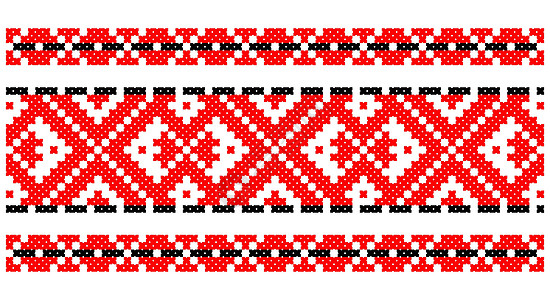乌克兰的毛巾装饰品 叫做矢量 hrpringnyk向量艺术叶子装饰风格古董文化刺绣织物插图民间背景图片