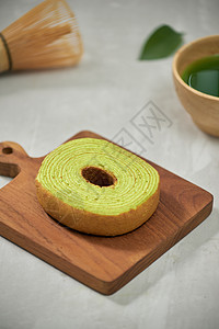 紧贴绿色火柴日本卷饼 有选择性的焦点糖果植物拿铁甜点零食服务器时间食物白色小吃图片