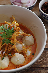 咖喱鱼蛋健康亚洲高清图片