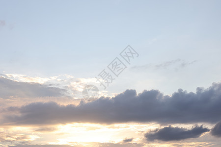 蓝天空和白云框架天气手指蓝色柔软度气象气氛全景自由阳光图片