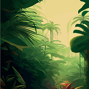 植物经典壁纸 背景 地表纹理等古典风味的外树叶组成物丛林招牌热带香蕉卡片花园情调花束棕榈插图图片