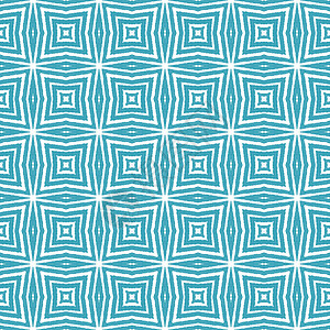 无缝模式 松石对称平铺瑜伽条纹靛青蕾丝材料打印墙纸钻石三角形图片
