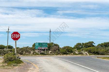 Elim公路交叉口和Bredasdorp至Struisbaai公路图片