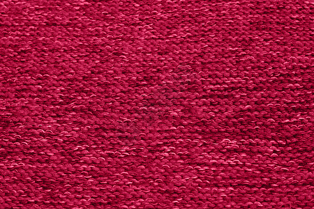 色调单色纹理针织面料 深粉色针织泽西岛作为纺织背景 单色背景 羊毛针织质地 流行色 2023风格流行材料织物针织品万岁毛衣套衫纤图片