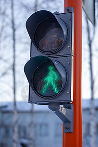 人行交通灯上的绿灯 安全穿越路口红绿灯街道摄影交通城市警告信号运输路标驾驶图片