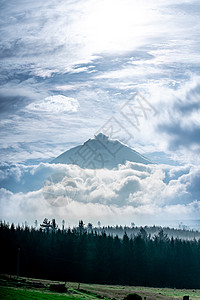 厄瓜多尔最高山峰安第斯山的Chimborazo火山图片