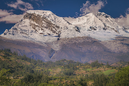 在的Huascaran山群 雪压安第斯山脉 秘鲁安卡什表面冰川日落环境风景荒野晴天环境保护景观国际背景图片