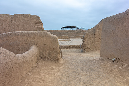 秘鲁卡拉苏佩圣地圣城考古遗址 秘鲁文化城市寺庙中心考古学仪式岩石天空旅行历史图片