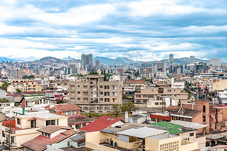 基多 首都赤道市全景图片