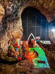 泰国法塔隆洞穴寺建筑仪式考古学地标精神石头建筑学教派农村力量图片
