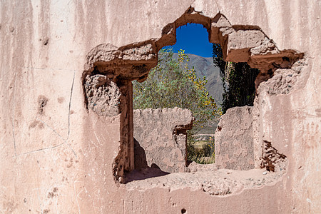 安第斯山脉阿根廷La Poma村的Argentinian村街道地标旅行历史性历史农村旅游建筑学建筑村庄蜂窝图片