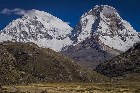 在的Huascaran山群 雪压安第斯山脉 秘鲁安卡什环境日落山脉旅游火山岩石风景环境保护天空表面背景图片