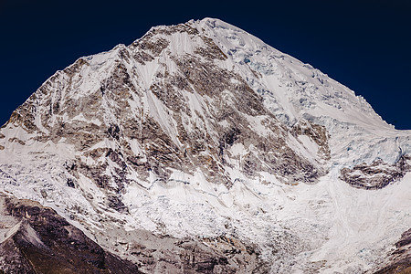 在的Huascaran山群 雪压安第斯山脉 秘鲁安卡什日落火山雪山国际山脉冰川表面旅游目的地旅行背景图片