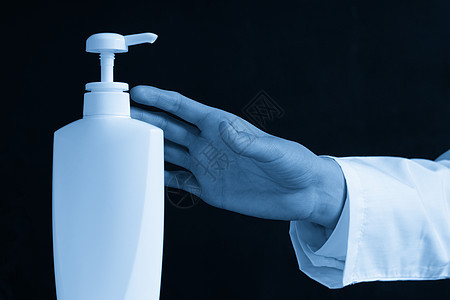 手用洗手剂和黑底的液肥皂清洁剂疾病消毒瓶子凝胶调子液体酒精洗手液卫生图片