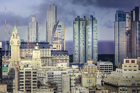 布宜诺斯艾利斯对比 旧建筑和阿根廷地点反射外观摄影城市生活地方工作城市省会特色图片
